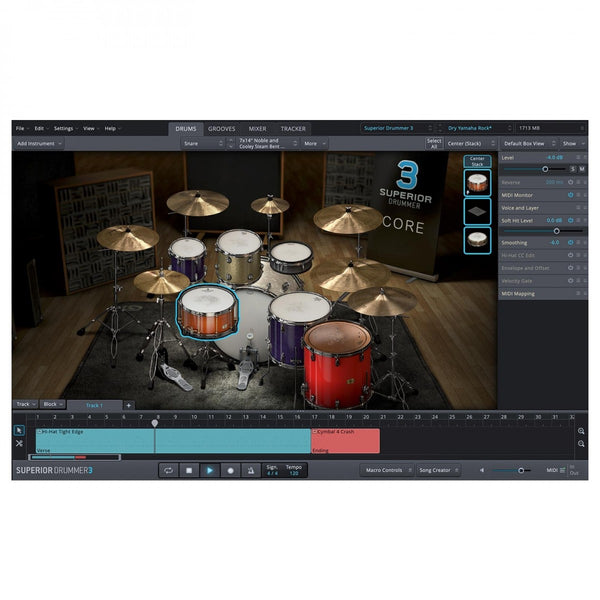 DTM・DAW superior drummer 3 TOONTRACK Toontrack Superior Drummer 3 - UCan Play™