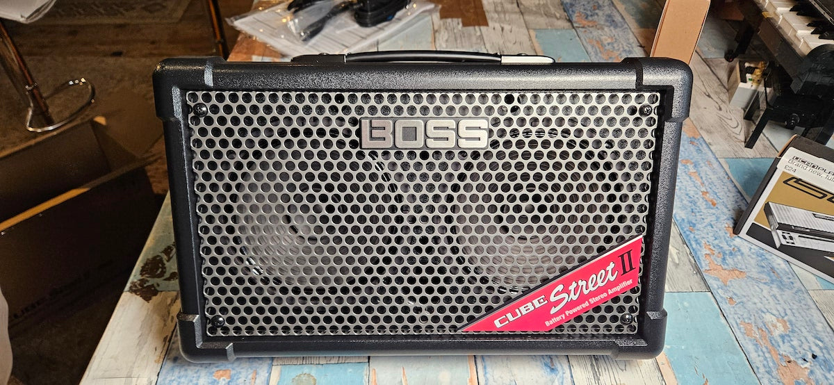 Boss Cube Street 2 Battery Powered Stereo Amplifier