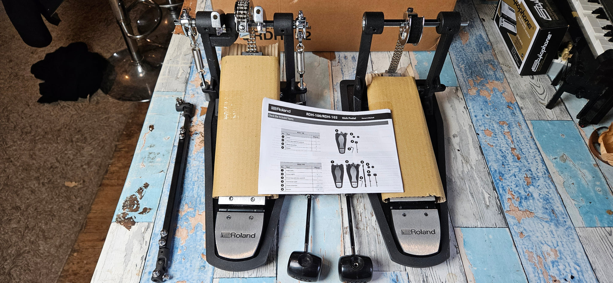 Roland RDH-102A Double Bass Drum Pedal