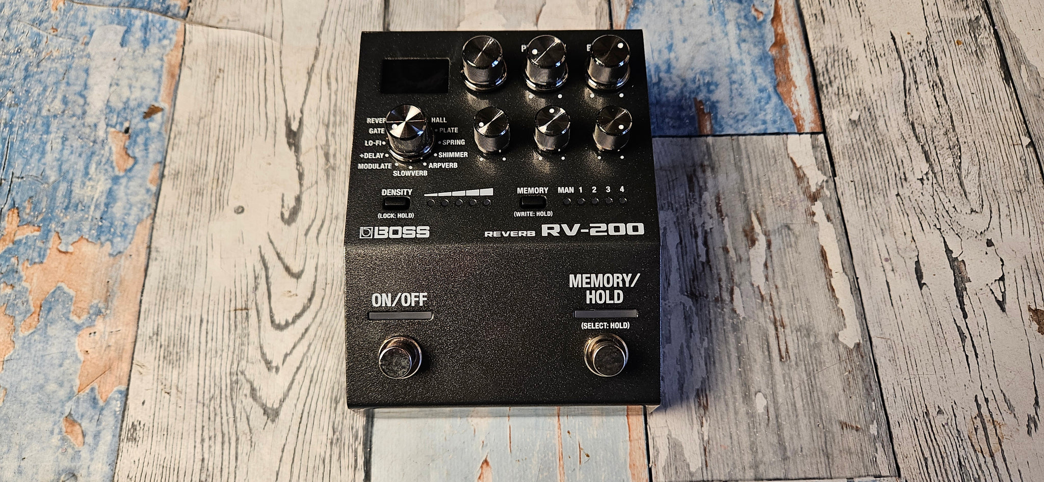 Boss RV-200 Reverb Pedal