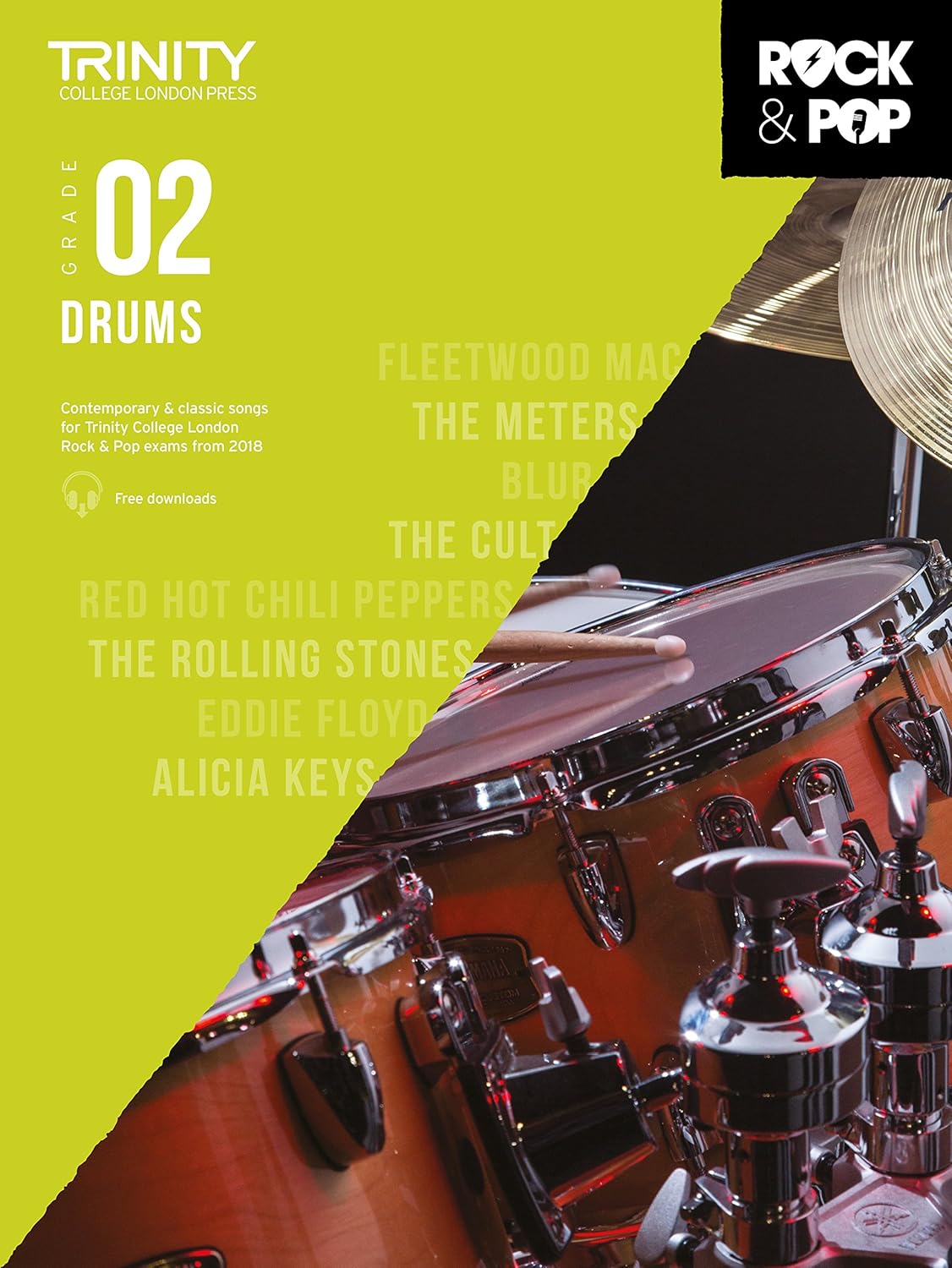 Rock & Pop 2018 Drums Grade 2