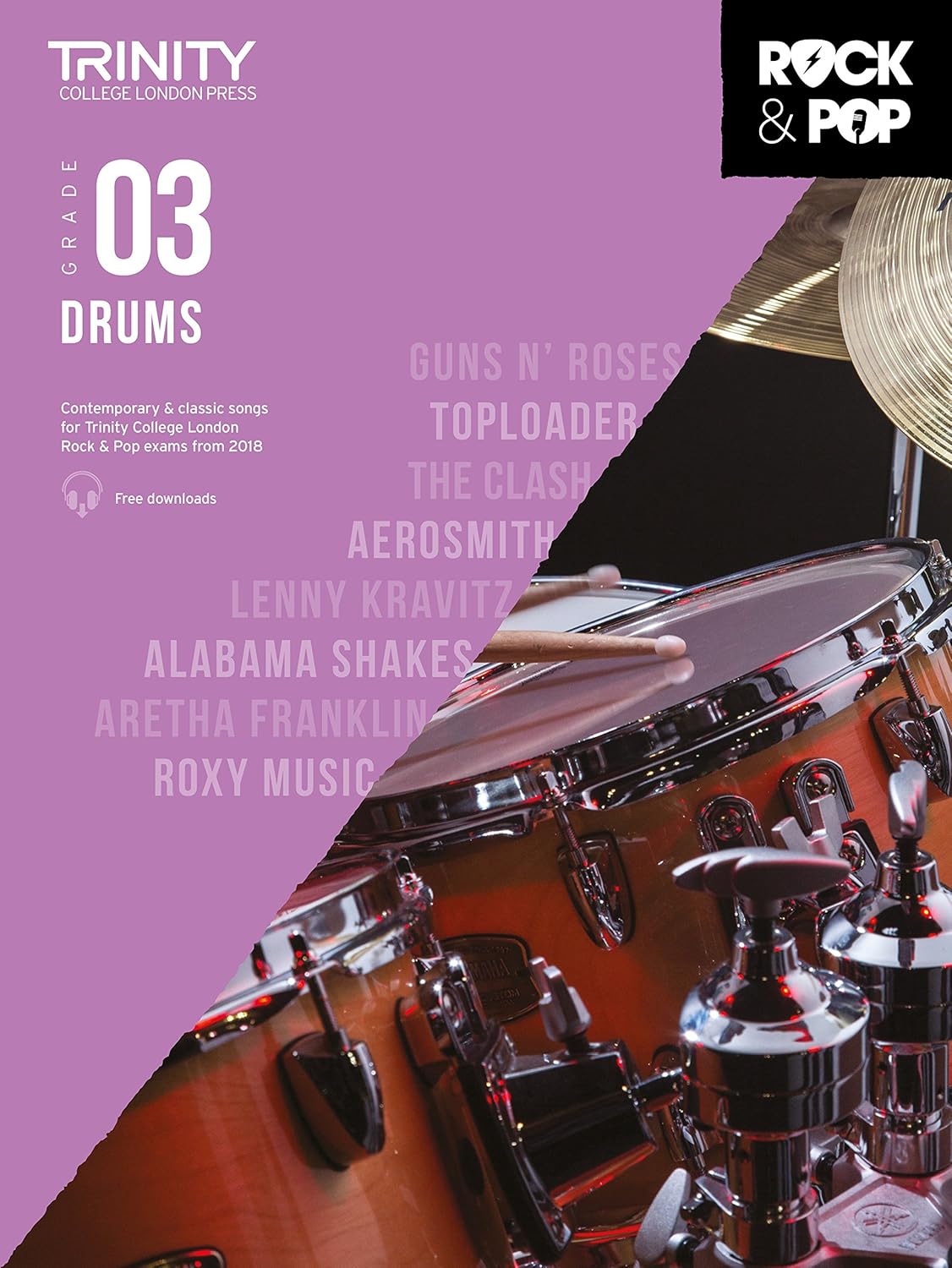 Rock & Pop 2018 Drums Grade 3