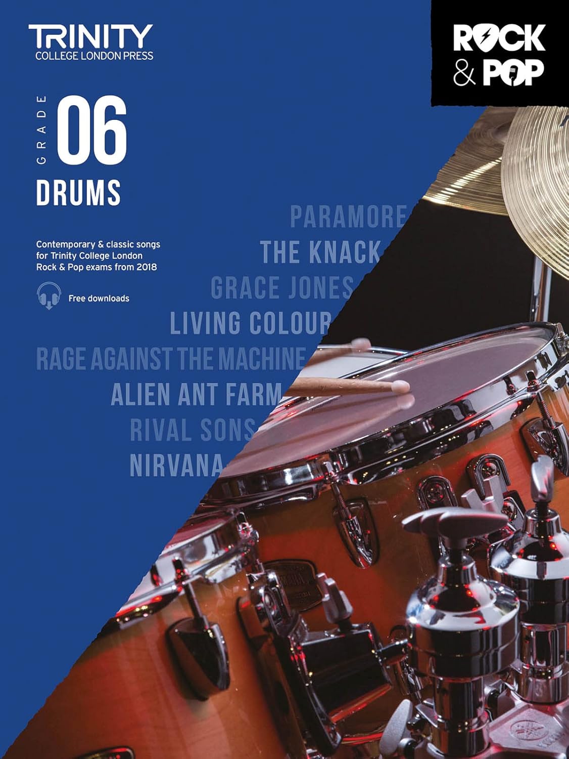 Rock & Pop 2018 Drums Grade 6