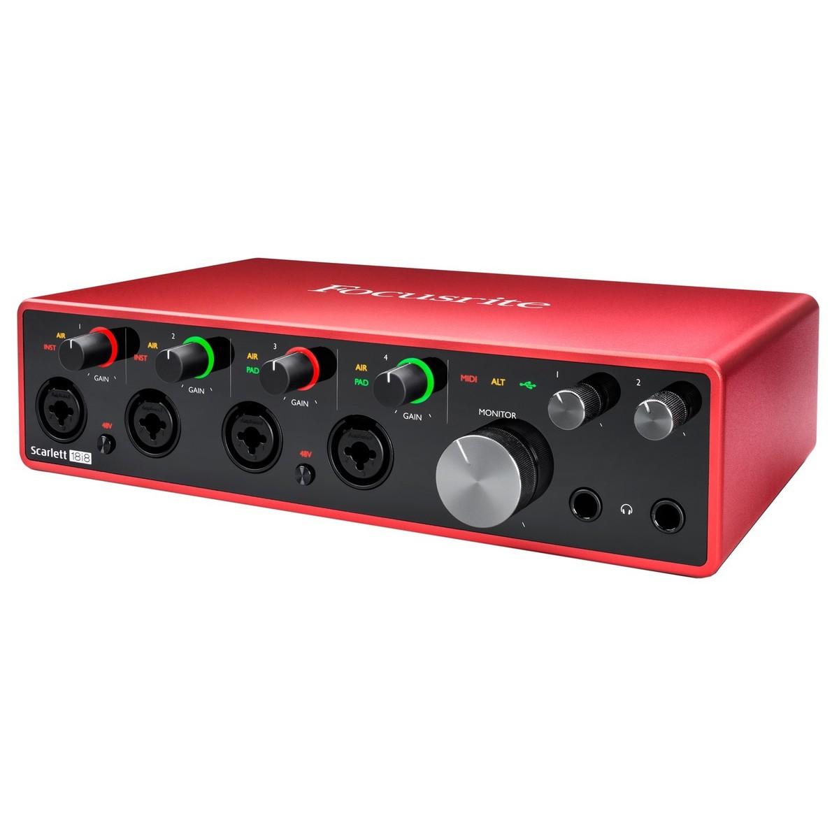18i8 Rear Focusrite Scarlett 18i8 (3rd Gen) - UCan Play™