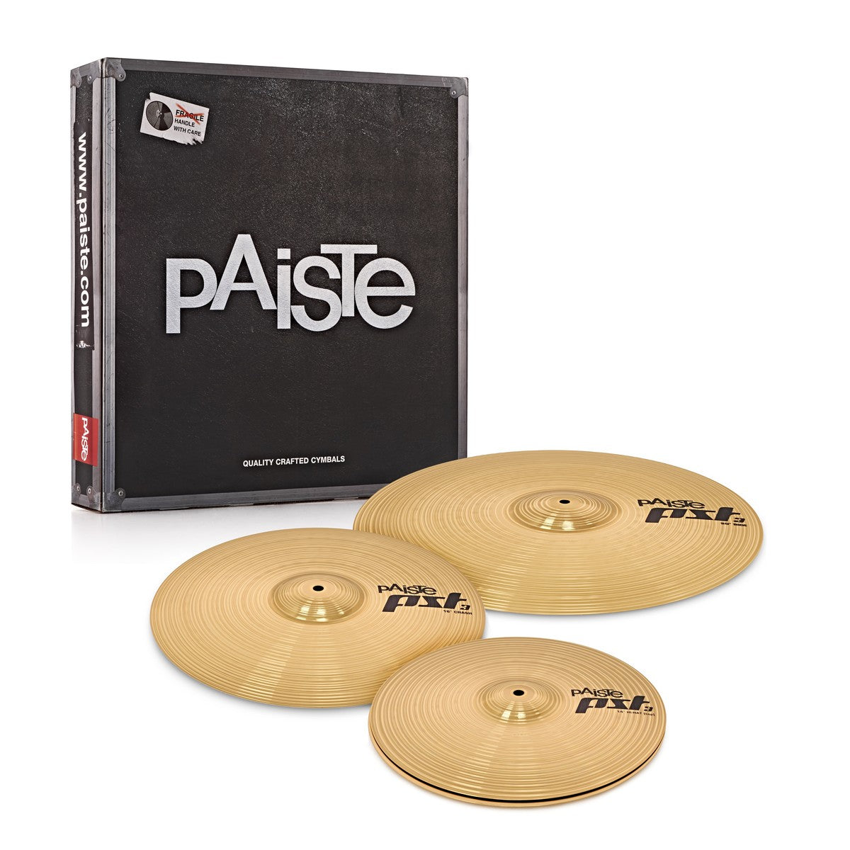 Paiste PST3 Universal Cymbal Pack (14, 16, 20)