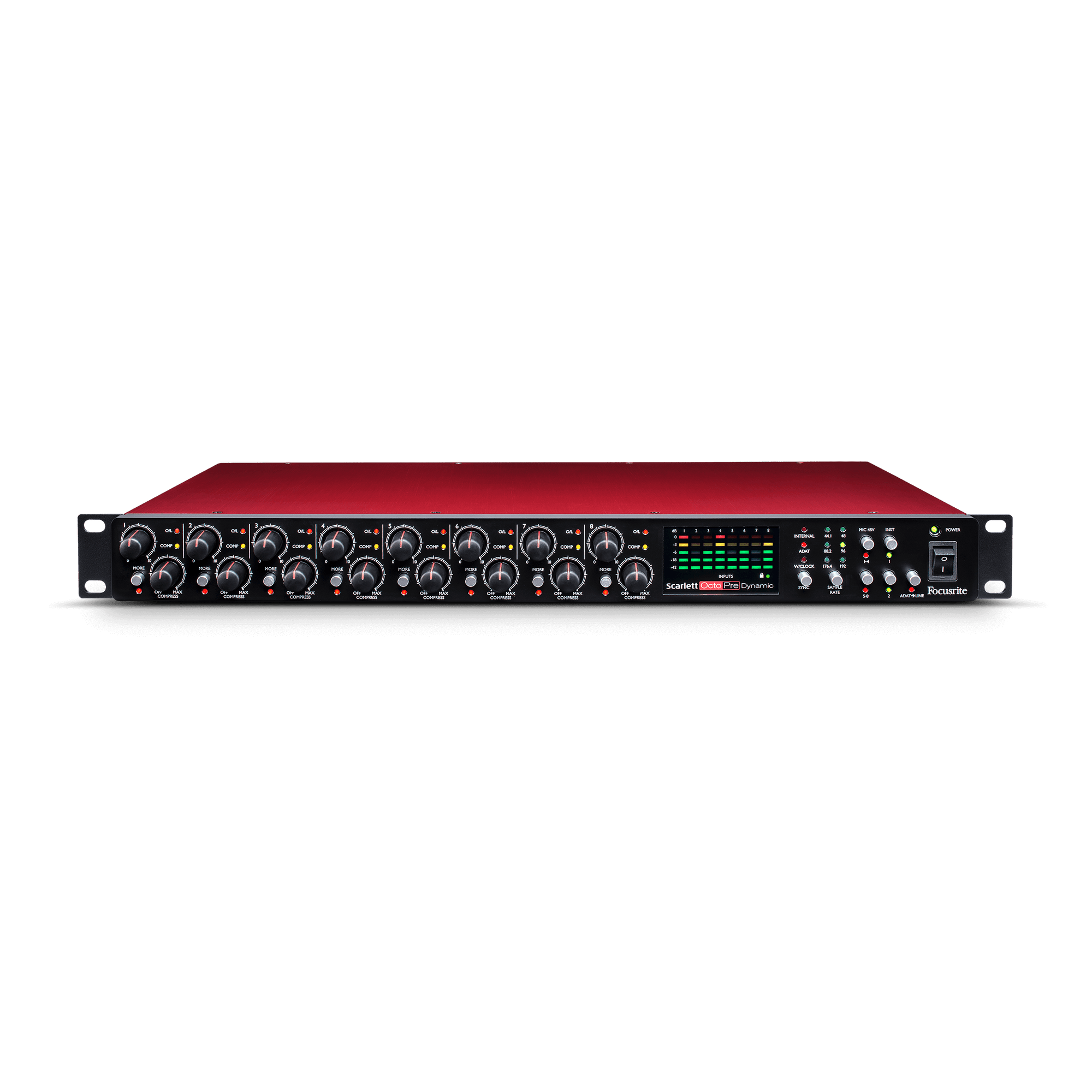 Scarlett OctoPre Dynamic Rackmount