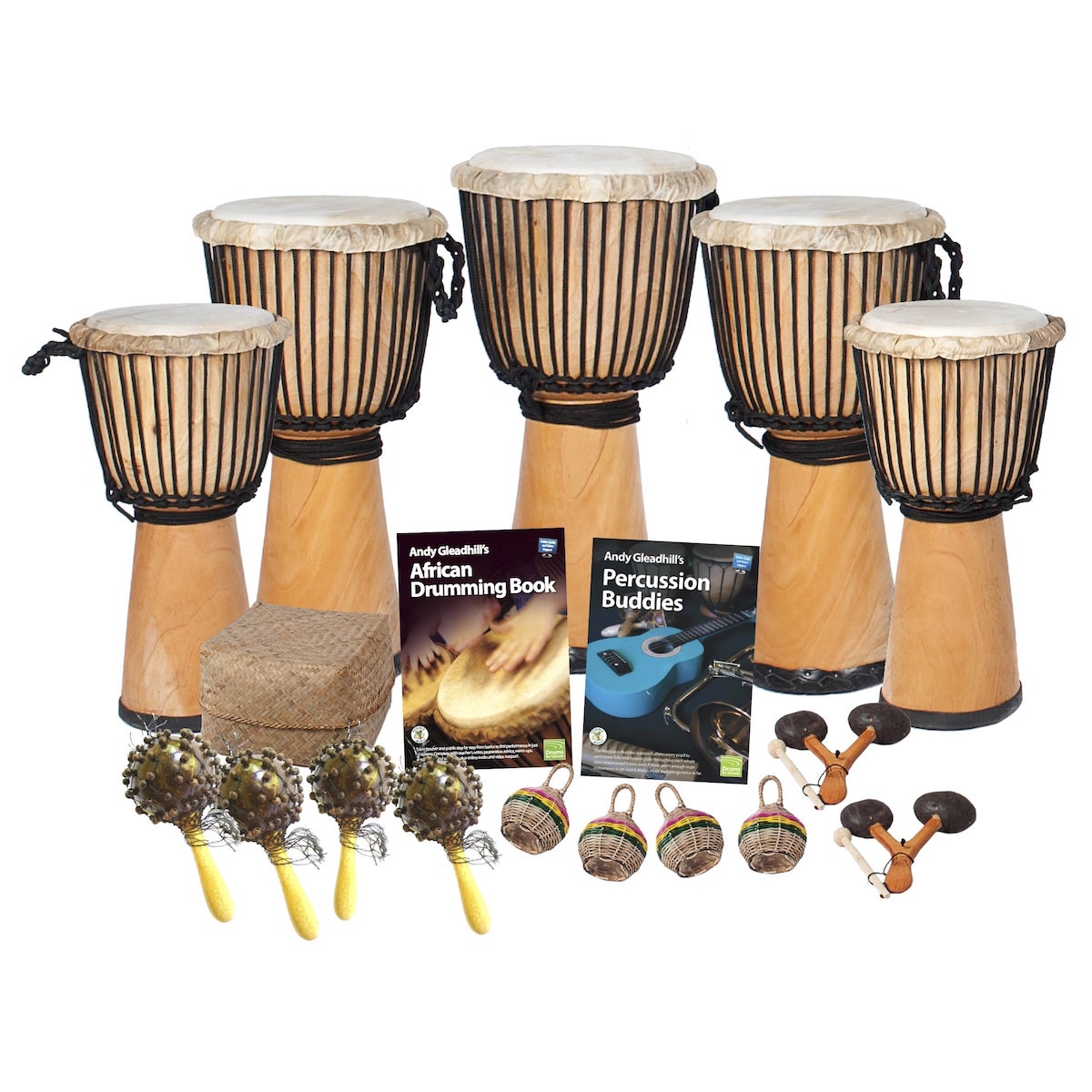 African Drumming 15 Player Class Pack – Budget Buddies