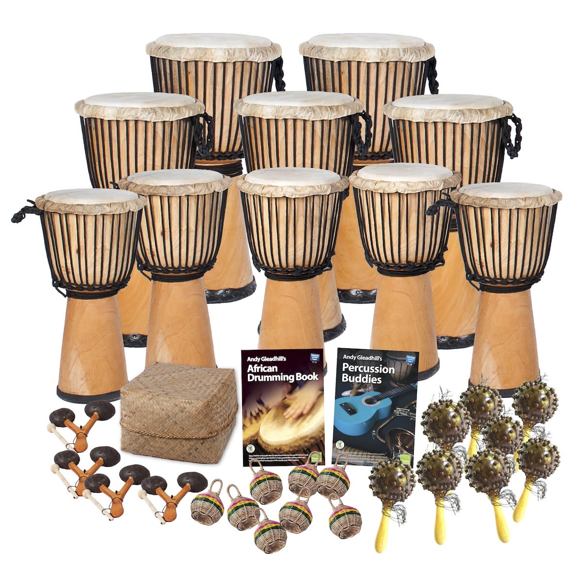 African Drumming 30 Player Class Pack – Budget Buddies