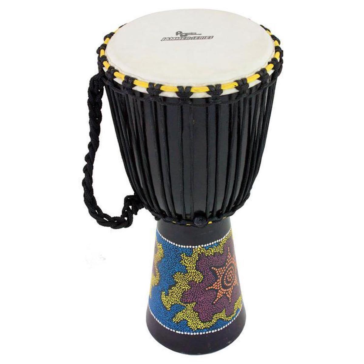 Percussion Workshop Jammer Djembe, 10" Head (various designs)