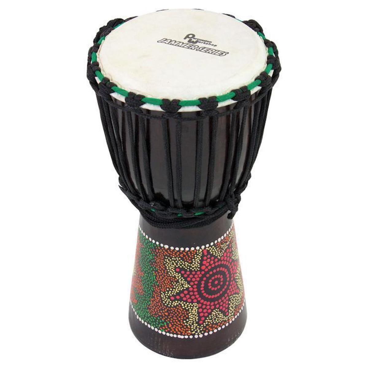Percussion Workshop Jammer Djembe, 8" Head (various designs)