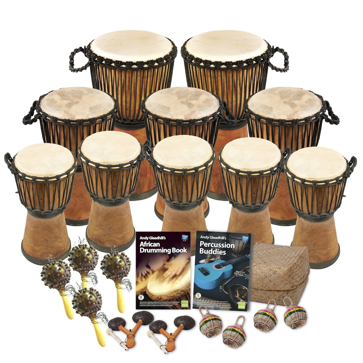 African Drumming – Primary – 20 Player Wide Top Class Pack – Buddies