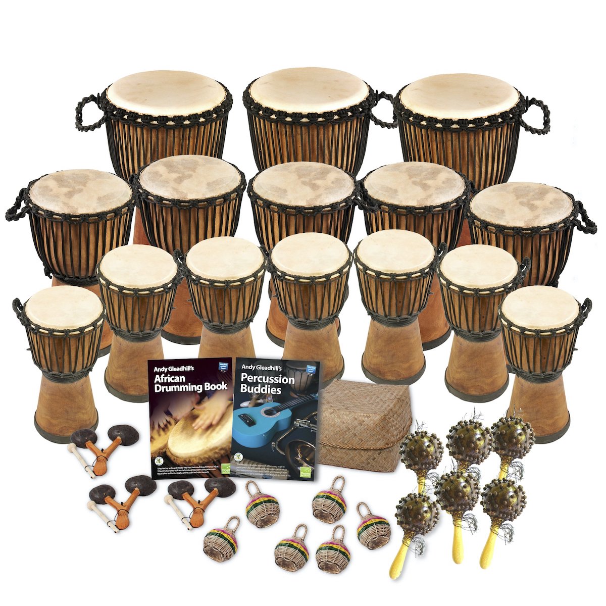 African Drumming – Primary – 30 Player Wide Top Class Pack – Buddies