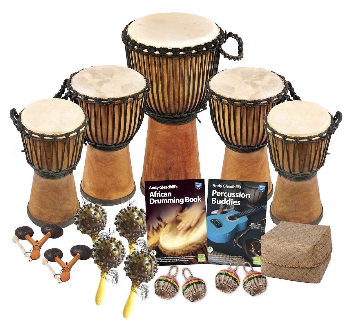 African Drumming – Primary – 15 Player Wide Top Class Pack – Budget Buddies