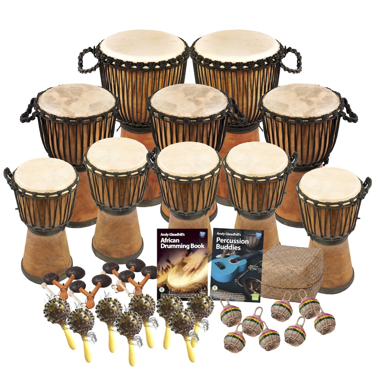 African Drumming – Primary – 30 Player Wide Top Class Pack – Budget Buddies
