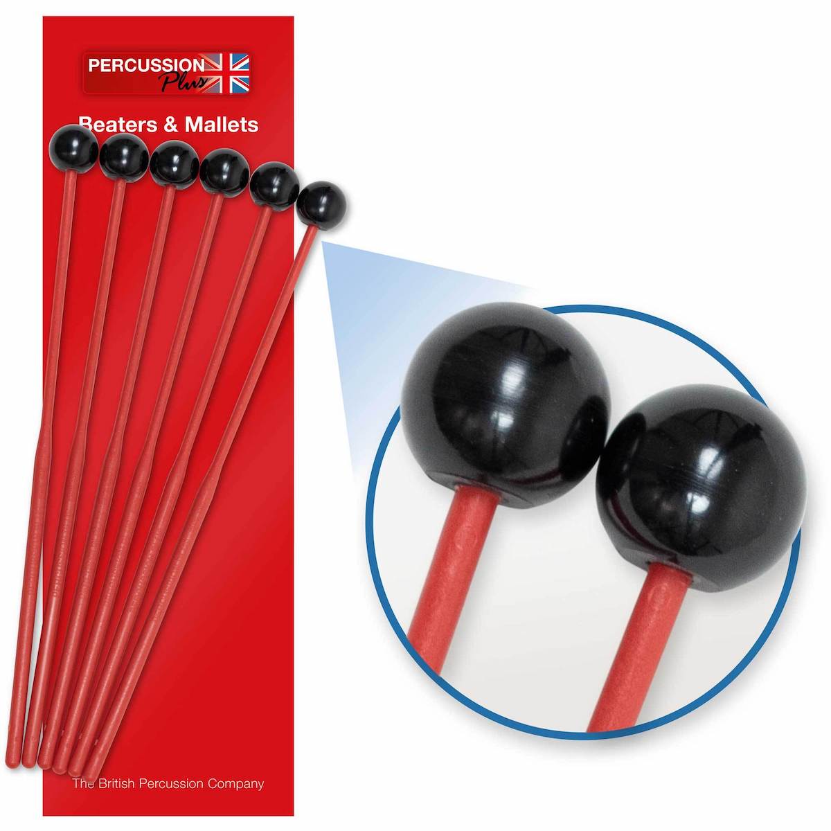 Percussion Plus Glockenspiel Beaters - Pack of 6