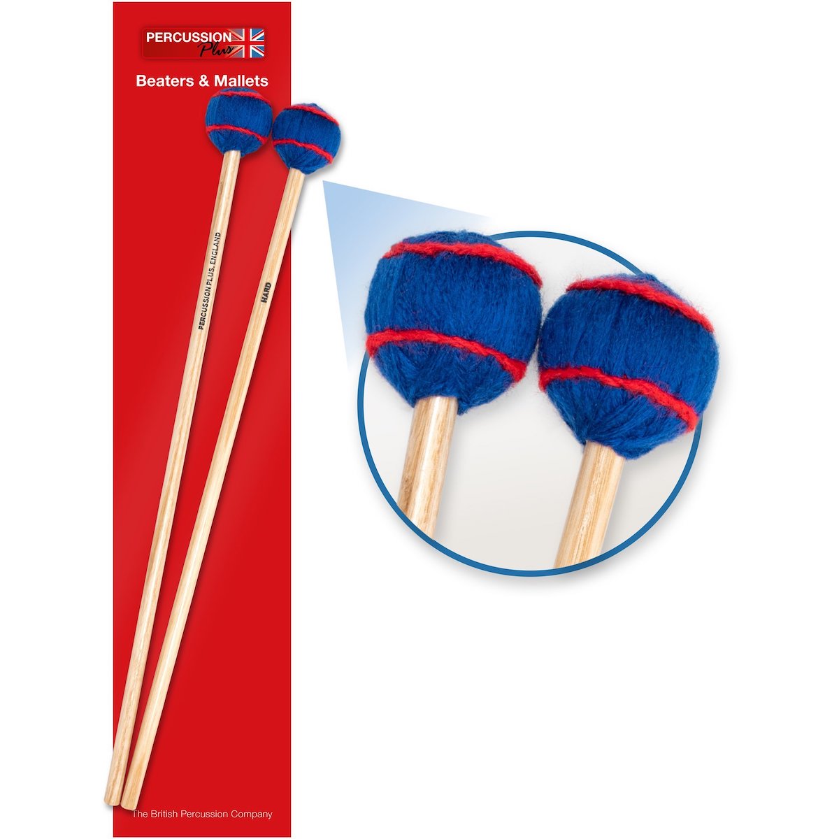 Percussion Plus Pair of Mallets - Hard