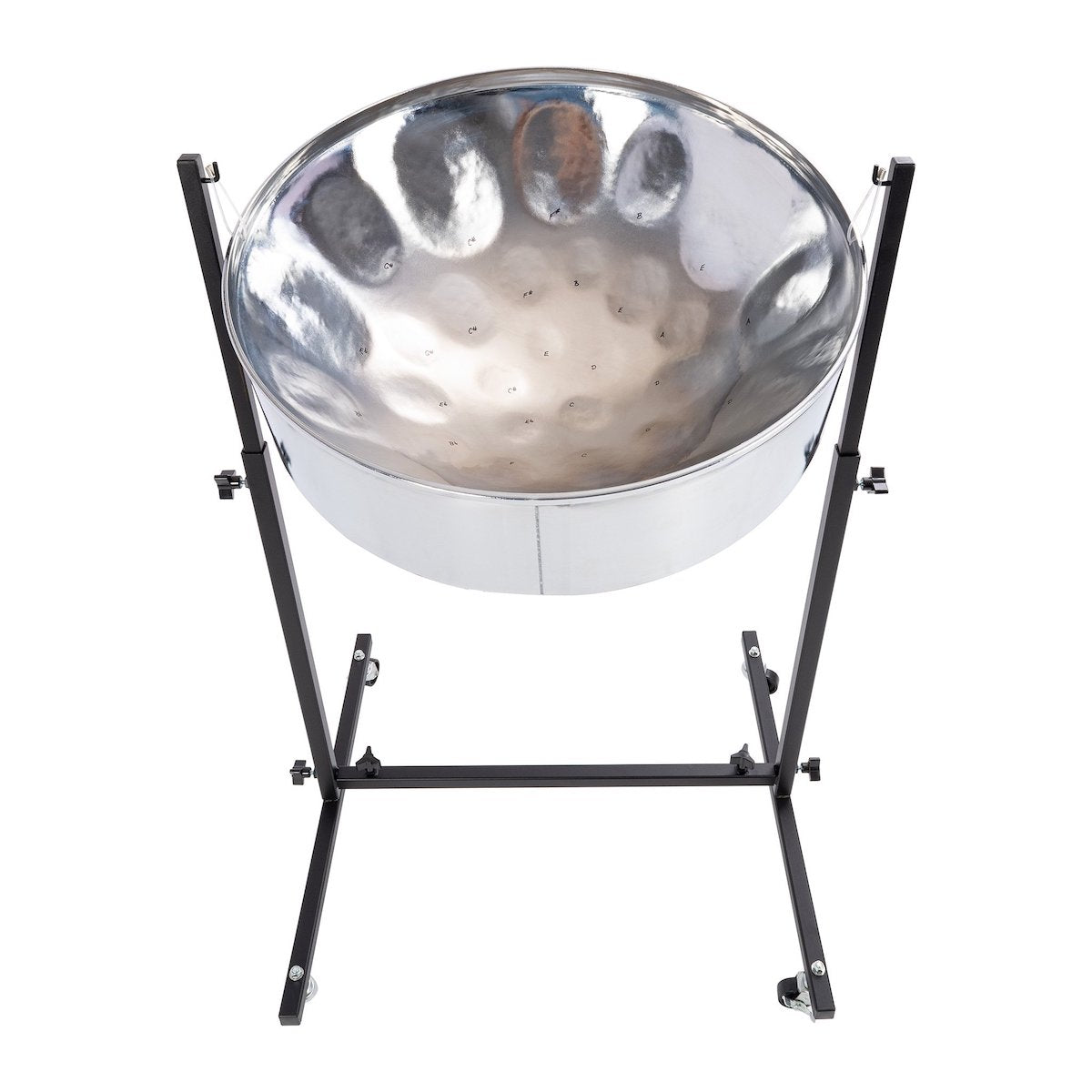 Percussion Plus Import Series Lead Steel Pan in chrome finish