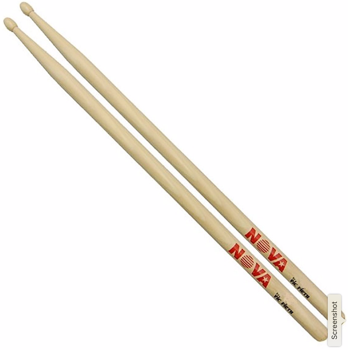 Vic Firth Nova 5A wooden tipped drumsticks