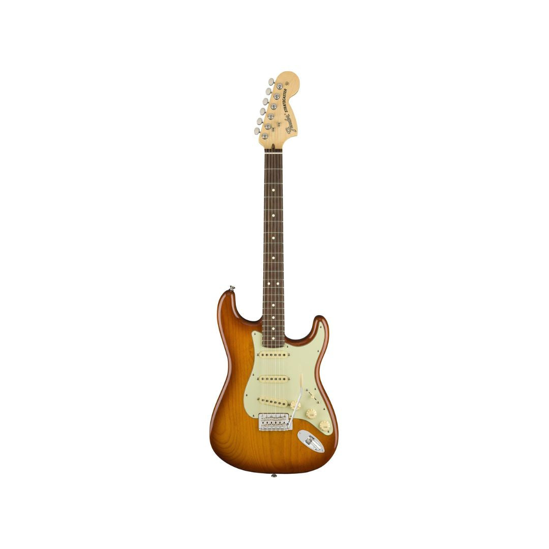Fender American Performer Stratocaster Guitar in Honey Burst